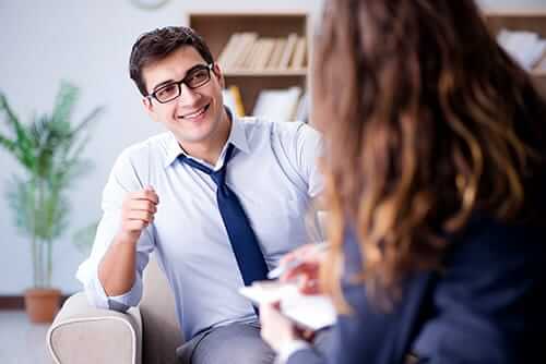 man and therapist at one of the best rehab centers in San Antonio